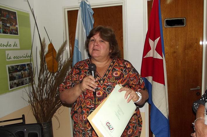 Aleida Guevara conmocionó con su presencia  a la ciudad de Córdoba: Una visita para respaldar la tarea solidaria de la Operación Milagro