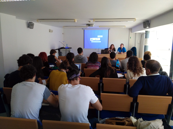 Claudia Camba abordó la labor solidaria de Cuba en Argentina en el Master de Cooperación del Instituto Hegoa de Bilbao