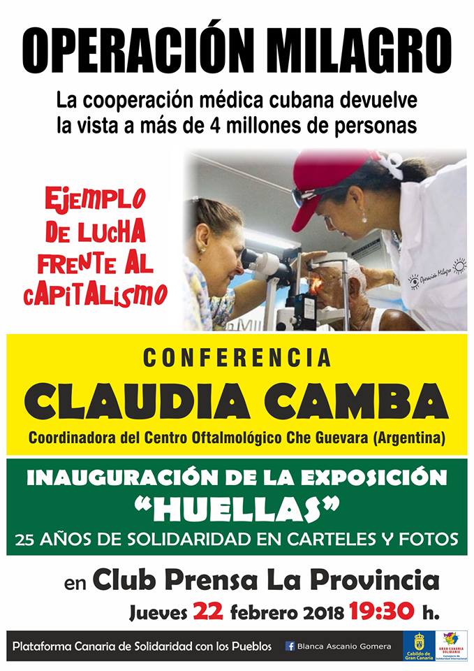 CARTELES Y FOTOS CON LA REVOLUCIÓN CUBANA, POR VENEZUELA, SÁHARA OCCIDENTAL, PALESTINA