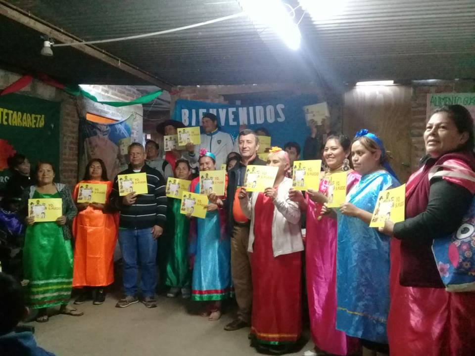 Con una linda ceremonia de agradecimiento dieron la bienvenida al programa de alfabetización cubano»Yo,sí puedo» en la comunidad de pueblos originarios guaraníes «ÑANDE TETARARETA»,ubicada en el municipio San Pedro de la provincia de Jujuy en la República de Argentina. Para ellos todos podemos.