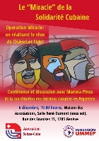 La Fundación «Un Mundo Mejor es Posible», presentó el trabajo que realiza a través de los programas internacionalistas cubanos “Yo Sí Puedo” y “Operación Milagro” en la ciudad de Ginebra, Suiza.