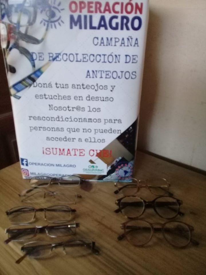 LA CAMPAÑA DE RECOLECCIÓN DE ANTEOJOS EN DESUSO AVANZA EN DOS ESCUELAS DE LA CIUDAD DE CÓRDOBA  Desde hace un par de meses la campaña impulsada por la Fundación UMMEP se instaló por parte de lXs estudiantes en dos escuelas de la ciudad. Una de estas escuelas es el IPEM 9 Dr. Ernesto CHE Guevara de barrio Santa Isabel II sección, y otra es la Ricardo Palma del barrio Villa Belgrano.