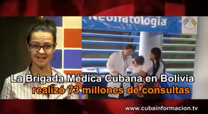 El «negocio» de Cuba en Bolivia, por Cubainformación.tv (Vídeo)