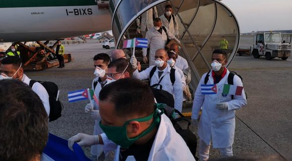 En tiempos de pandemia, los médicos cubanos son esperanza