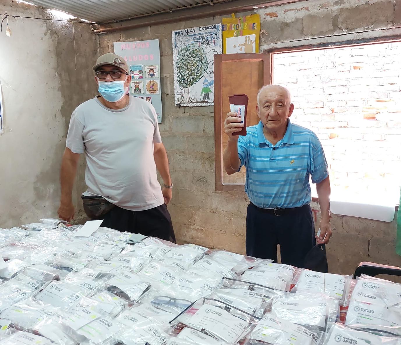 ENTREGA DE ANTEOJOS EN SAN PEDRO DE JUJUY