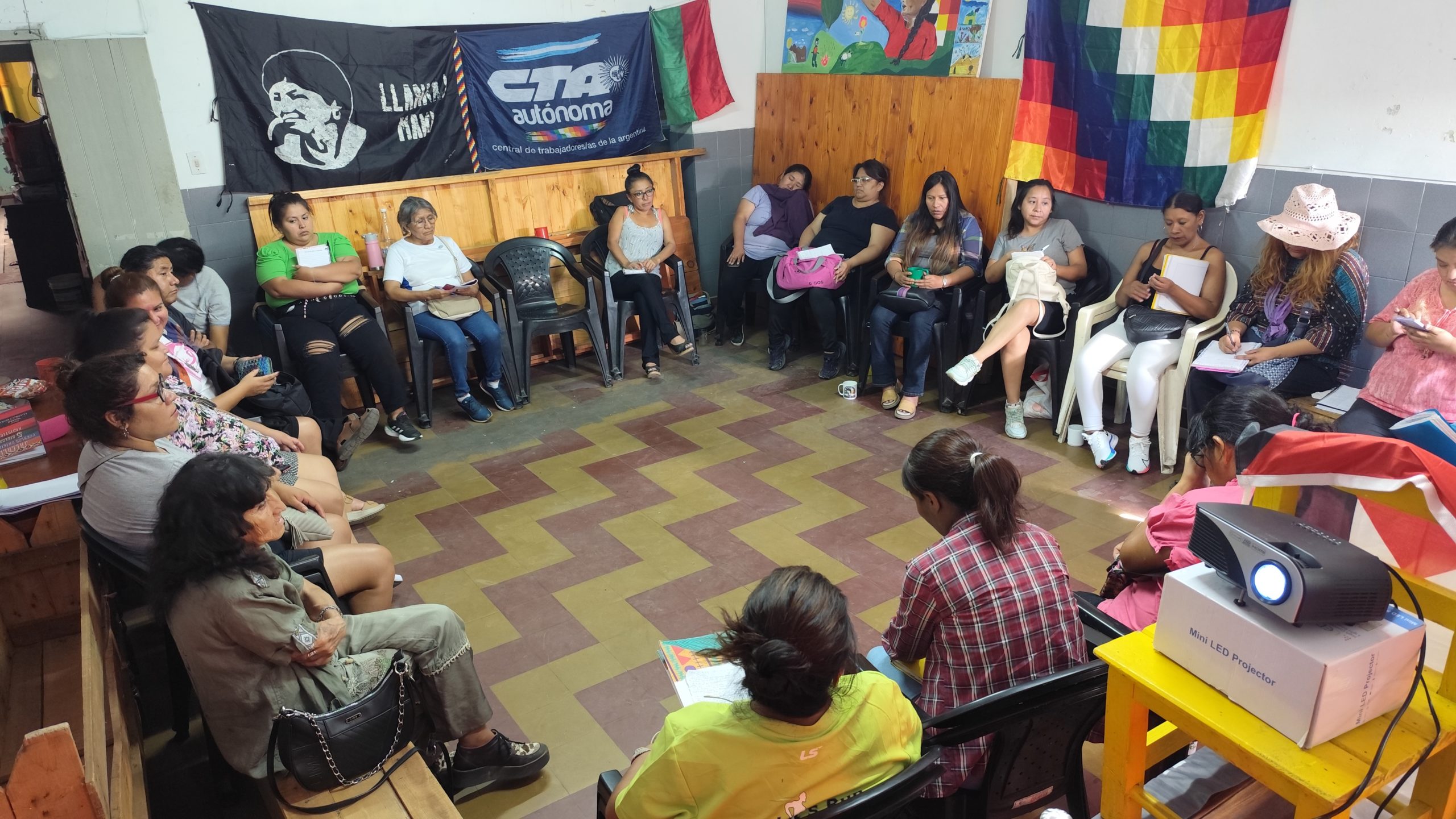 1er encuentro del Consejo de Pueblos originarios Llankaj Maki con enfoque en la comunicación comunitaria y popular