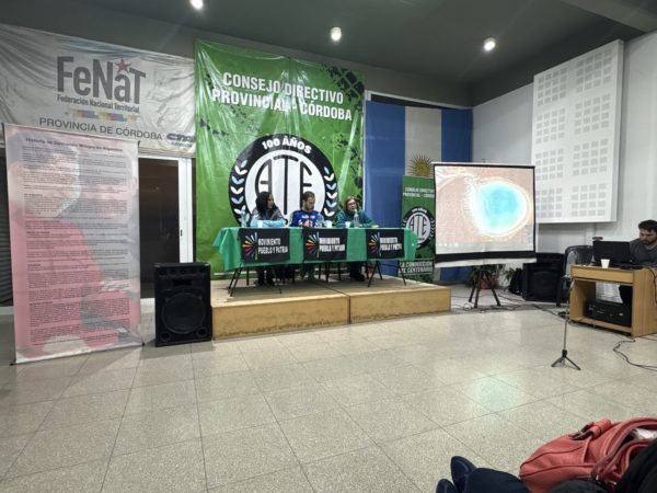 Jornadas internacionalistas en ATE Córdoba