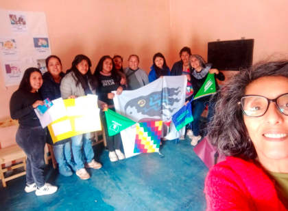 En Fraile Pintado, mujeres tejen resistencia frente a la violencia machista y exigen justicia por Tamara Fierro