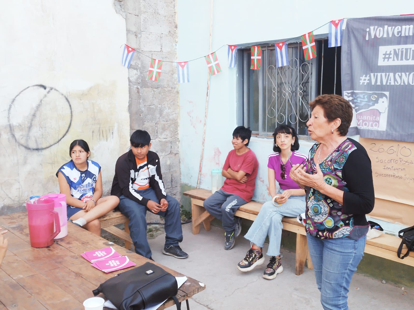 En El Alfarcito, taller de género del proyecto “Mujeres que fortalecen mujeres” reafirma el derecho a decidir y denuncia barreras en el sistema de salud