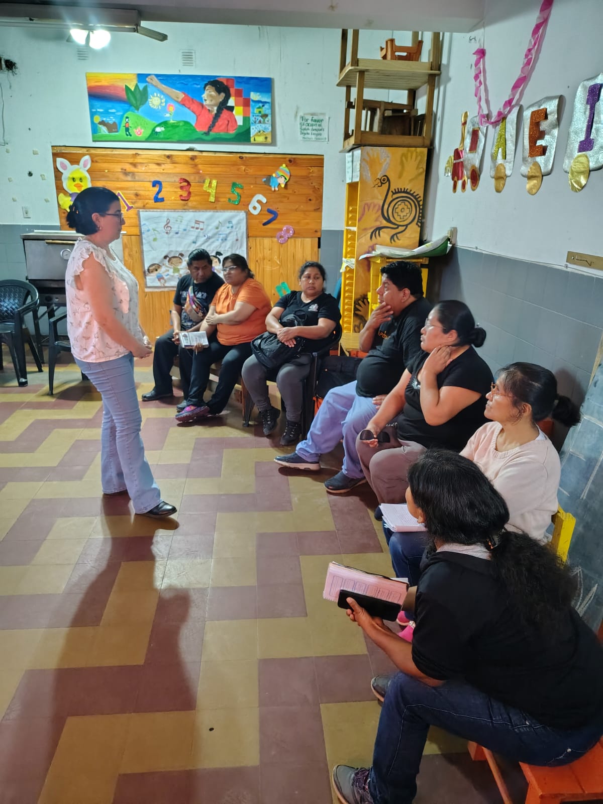 Mujeres originarias y salud visual: se realizó el quinto encuentro de “Mujeres que fortalecen mujeres” junto al Consejo Llankaj Maki