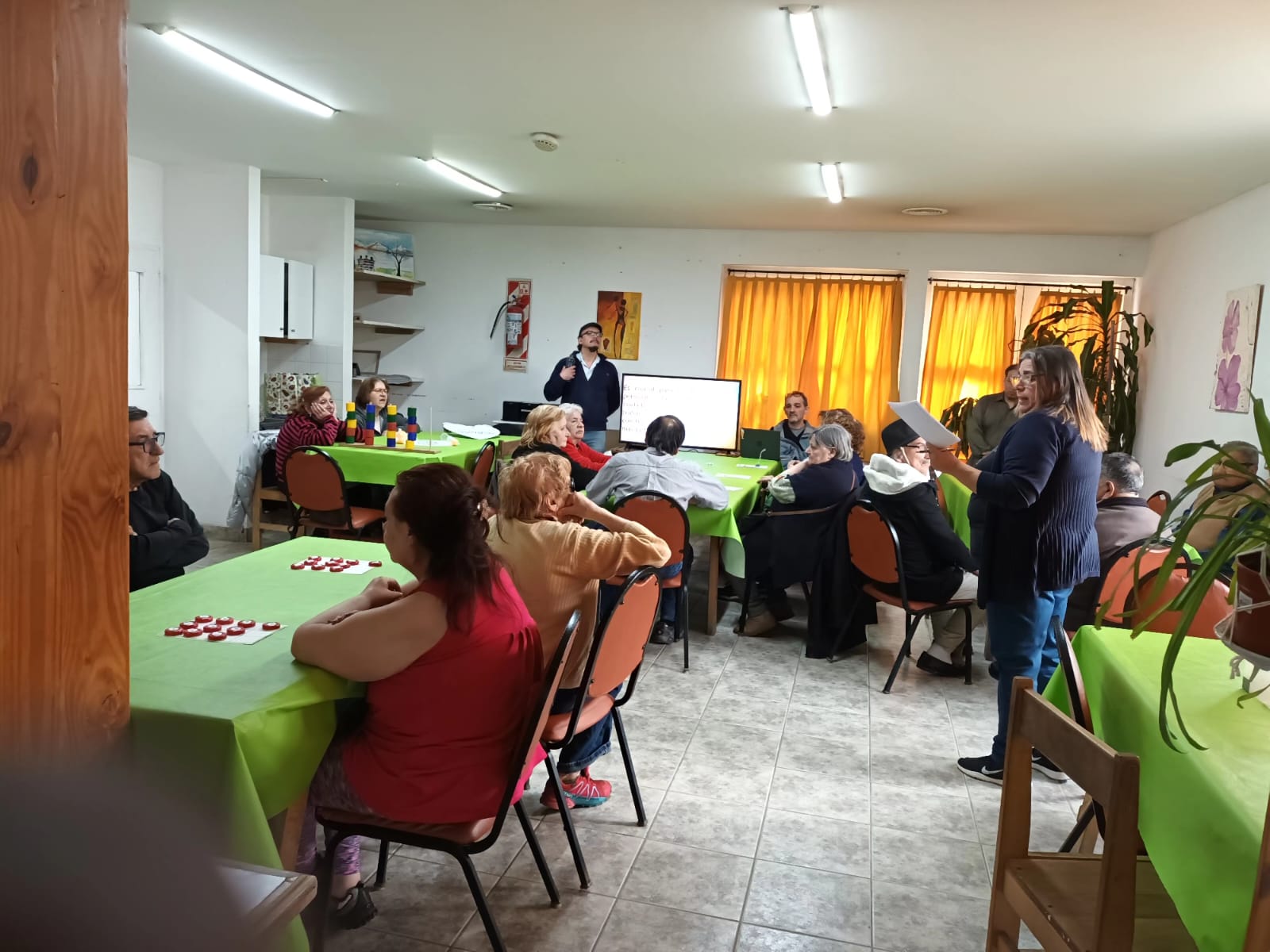 Se lanzó el programa “Yo sí puedo” en el Hogar de Día Yaven Tarenghs de Ushuaia