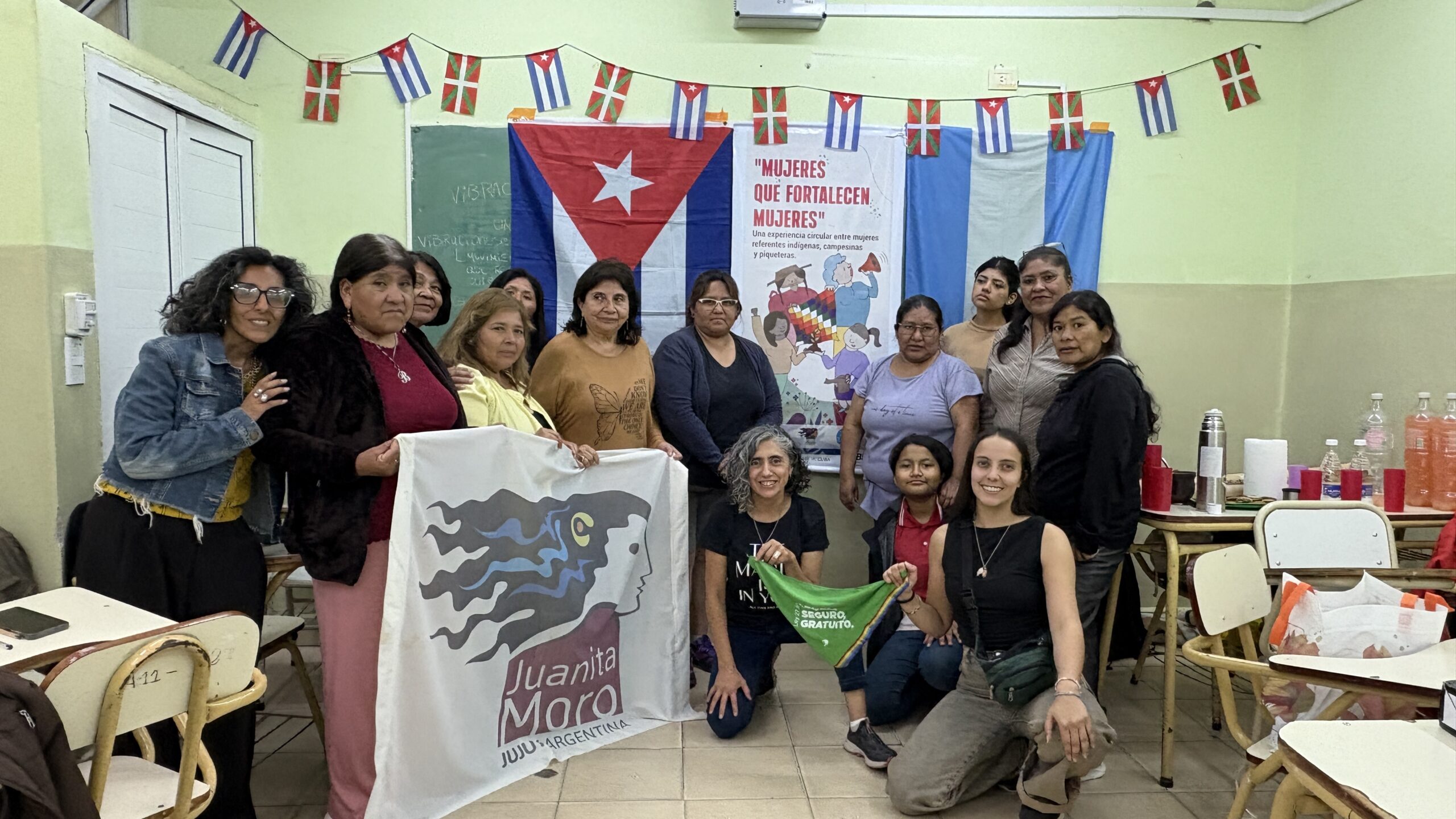 Referentas indigenas y campesinas se reunen a compartir el cierre del año 2025 del proyecto «Mujeres que Fortalecen mujeres»