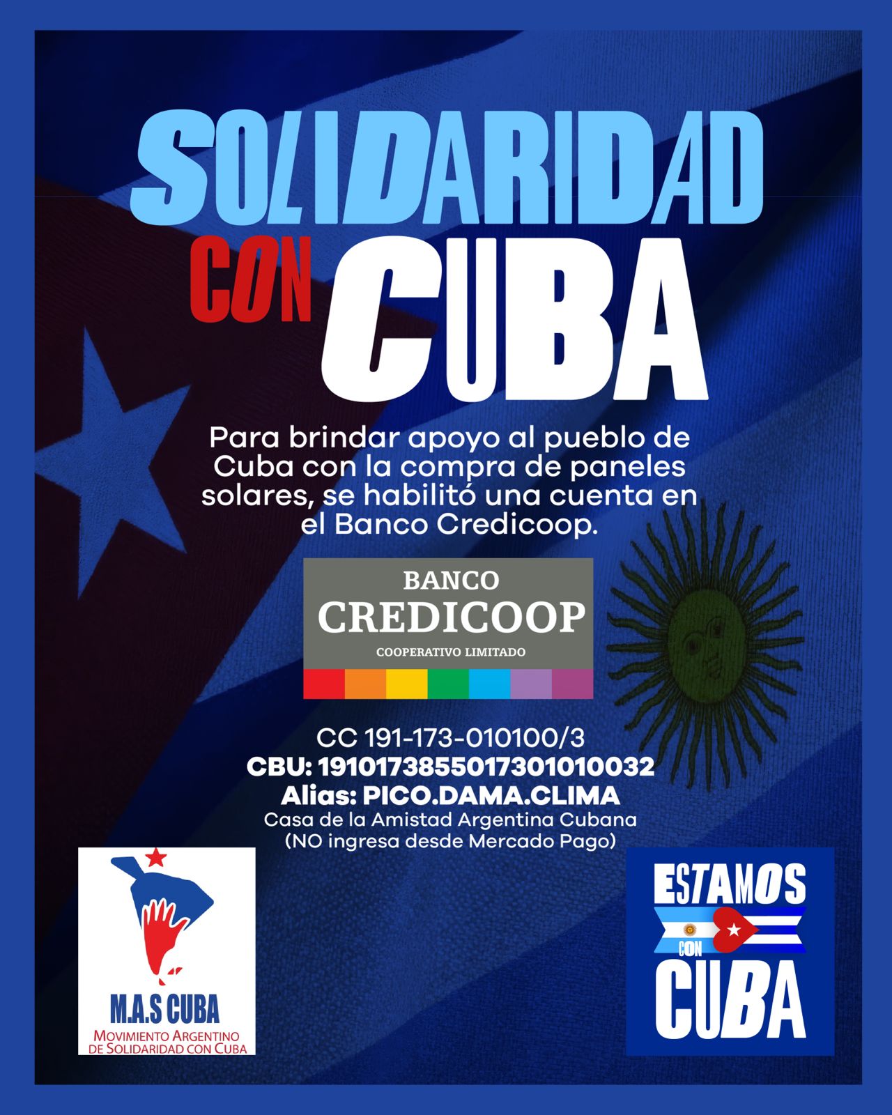 Estamos con Cuba