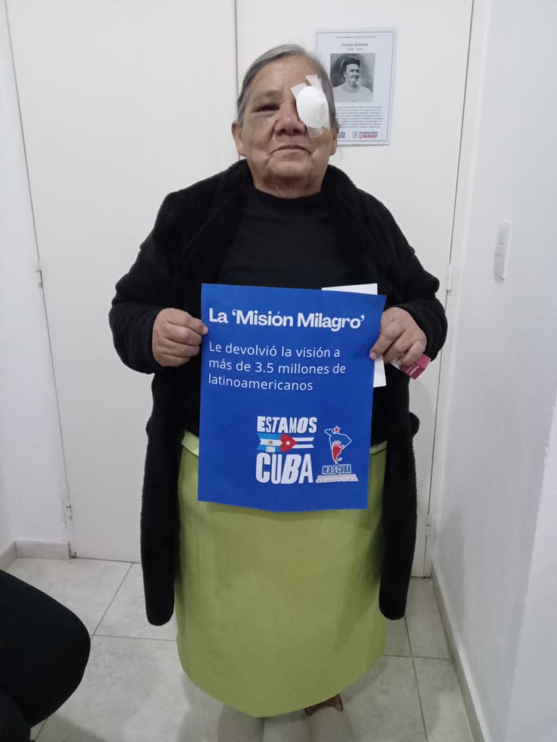 Llegaron desde Fraile Pintado al centro “Che Guevara” para operarse de cataratas y pterigium